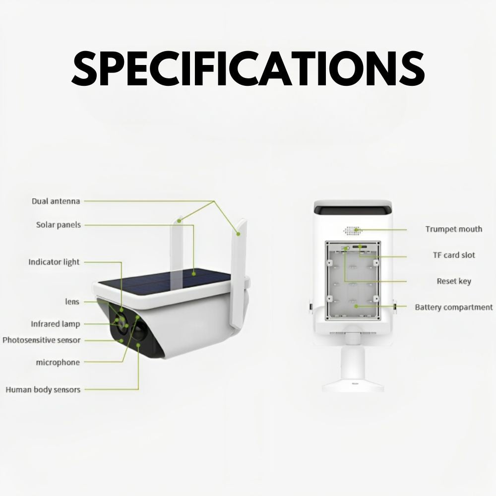 solar-powered home surveillance