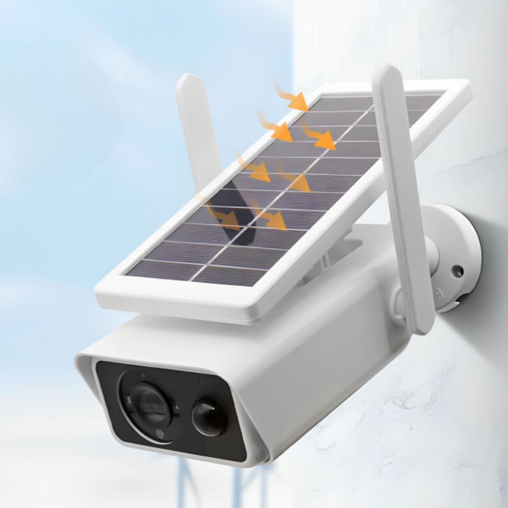 solar surveillance camera