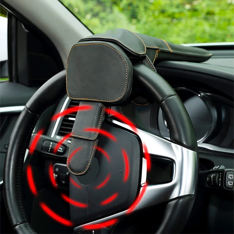 Steering Wheel Car Lock go over the steering wheel horn.