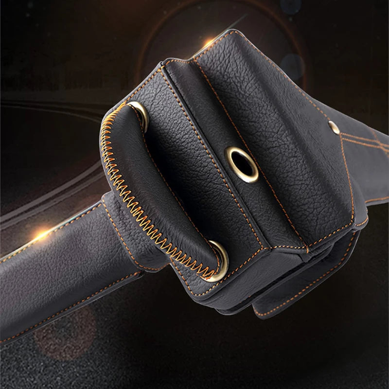 Close-up view of the Steering Wheel Lock