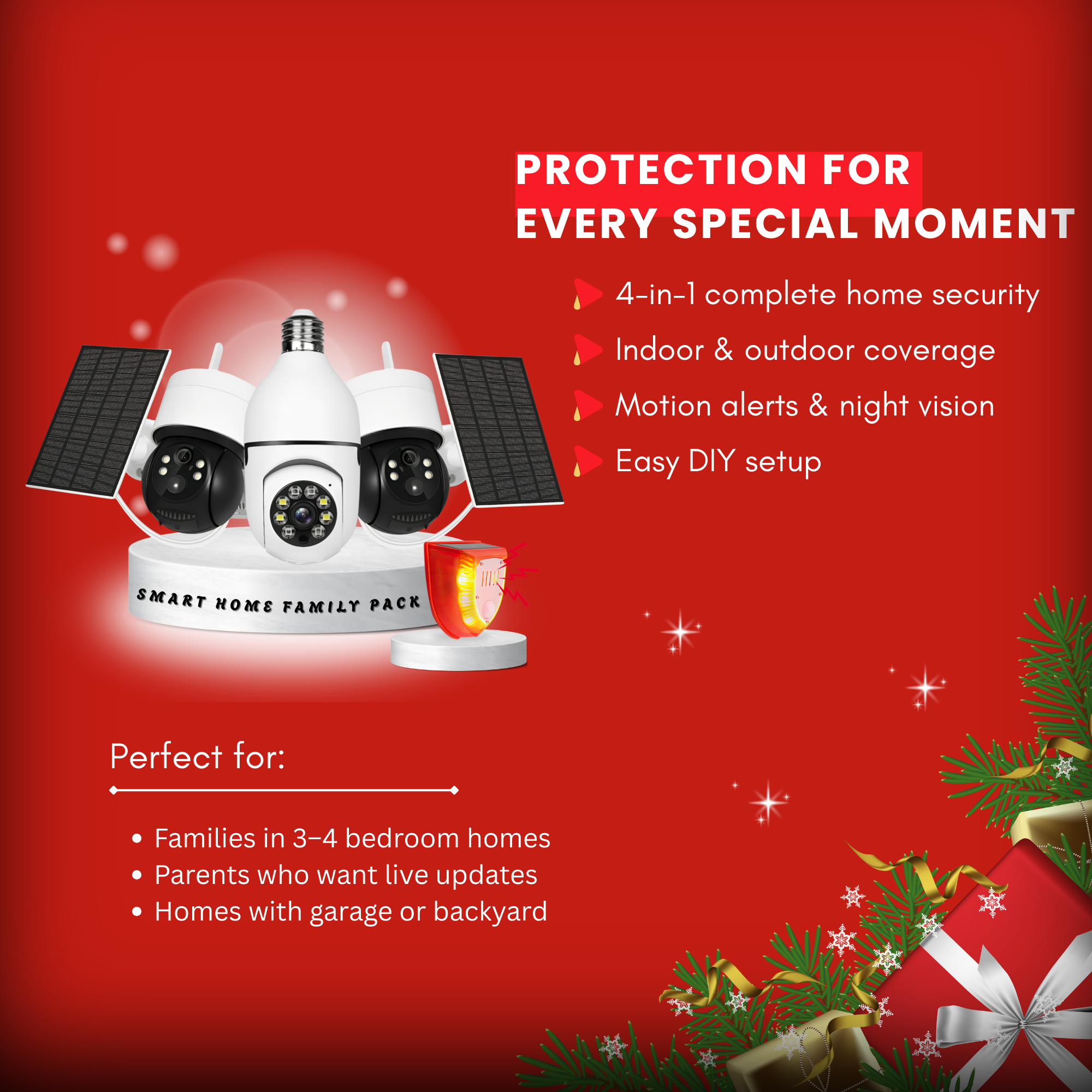 Smart Home Family Pack - Bluey Security Co.